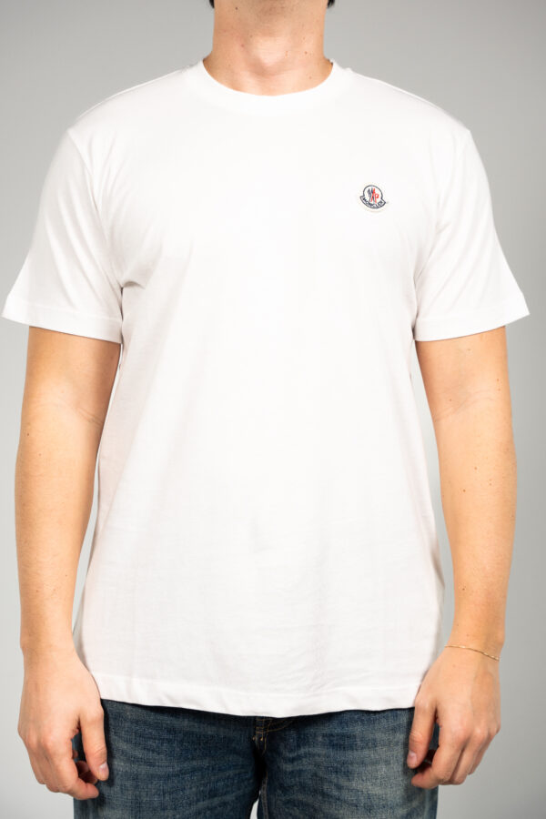 Moncler – Basic T-Shirt White