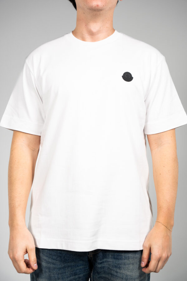 Moncler – Black Logo T-Shirt White