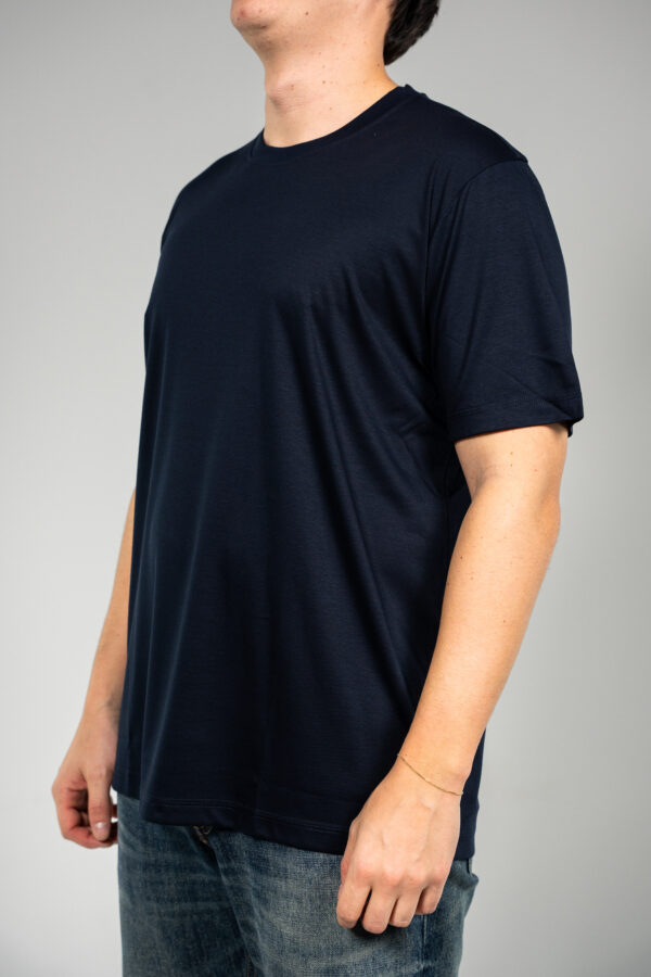 Rozzano Exclusive – T-shirt Navy Blue tweede afbeelding