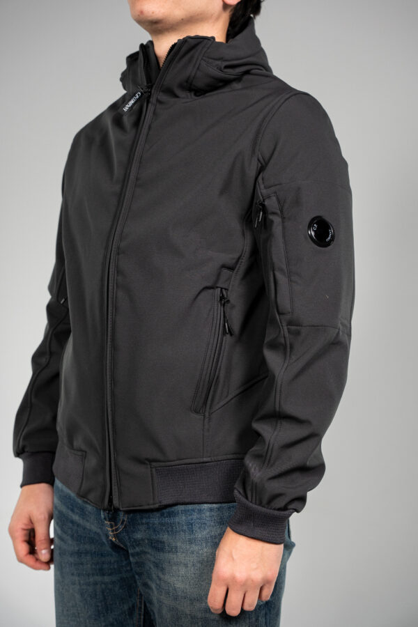 CP Company – Soft Shell R Antraciet tweede afbeelding