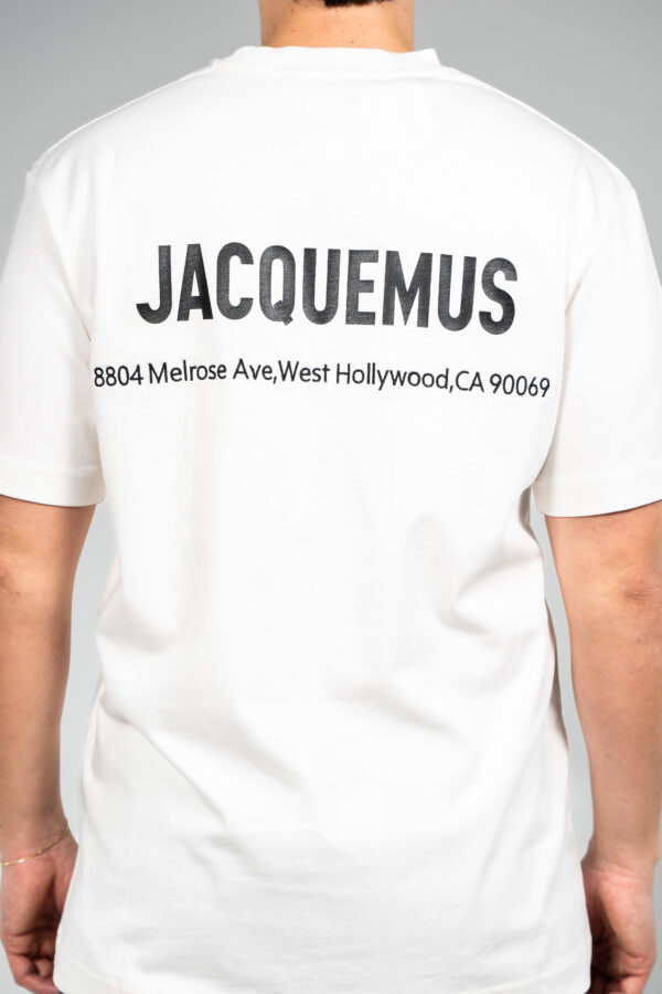 Jacquemus – Hollywood T-Shirt Ecru tweede afbeelding