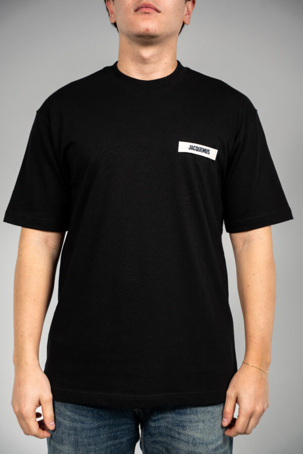 Jacquemus – Gross Grain T-Shirt Black