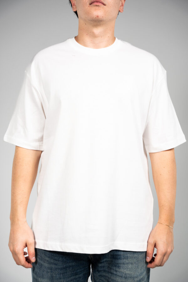 AMI – Basic T-Shirt White on White Logo
