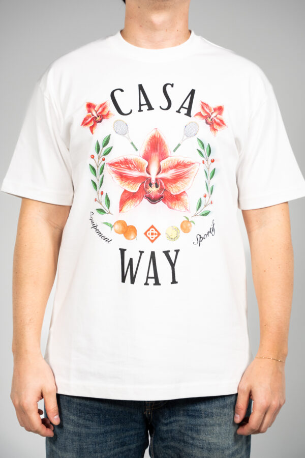 Casablanca – Flower T-Shirt White