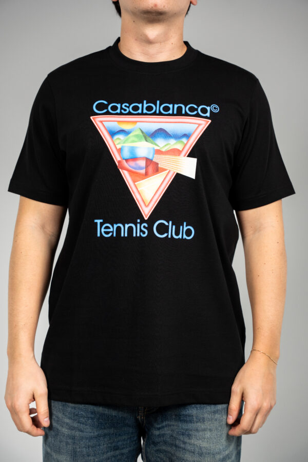 Casablanca – Pyramid T-Shirt Black