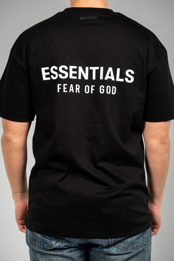 Fear of God – Essentials T-Shirt Black tweede afbeelding