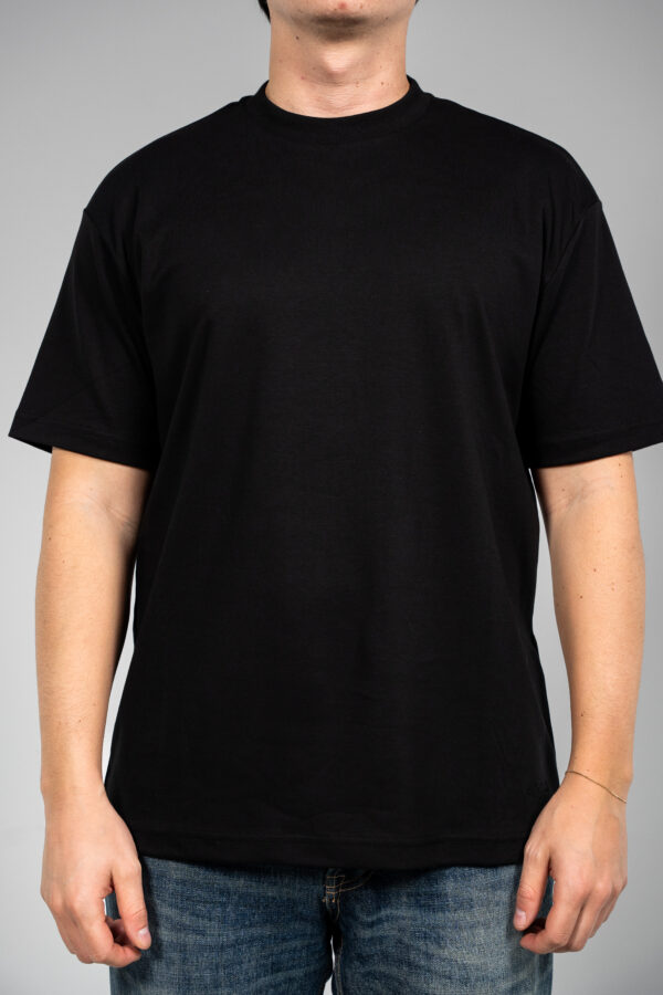 Louis Vuitton – Silk T-Shirt Black