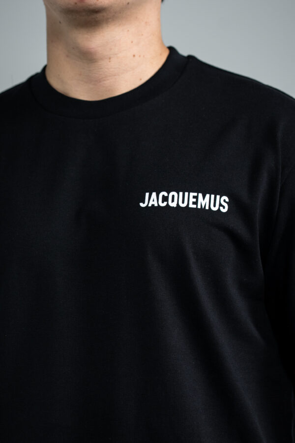 Jacquemus – Basic T-Shirt Black tweede afbeelding
