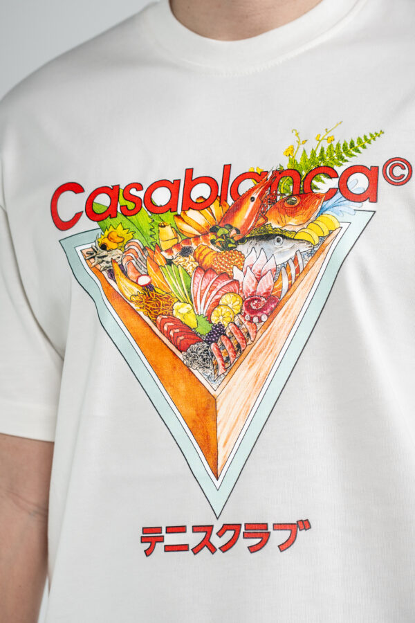 Casablanca – Fruit de Mer T-Shirt White tweede afbeelding