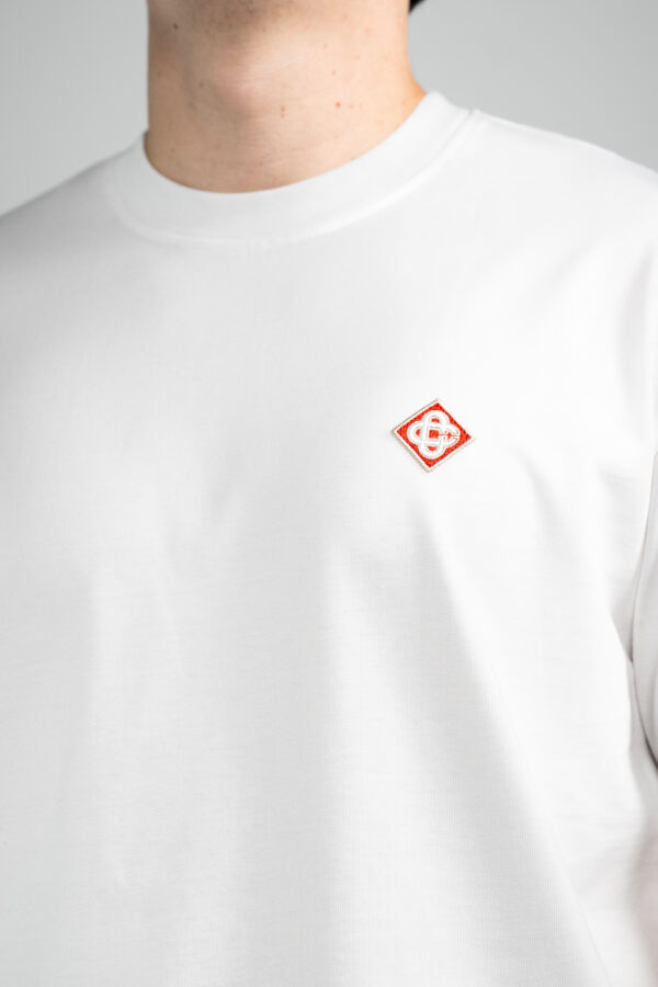 Casablanca – Basic T-shirt White tweede afbeelding