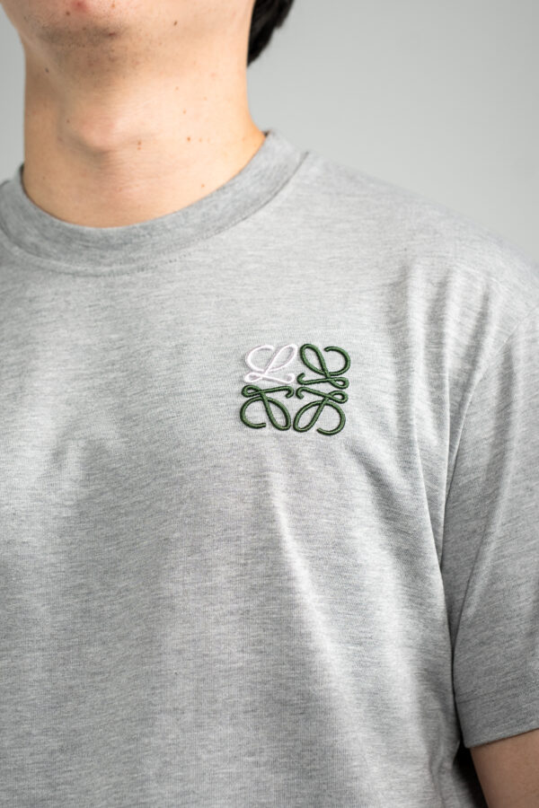 Loewe – Basic T-Shirt Grey tweede afbeelding
