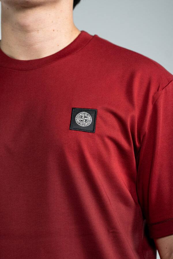 Stone Island – Basic T-Shirt Marlone tweede afbeelding