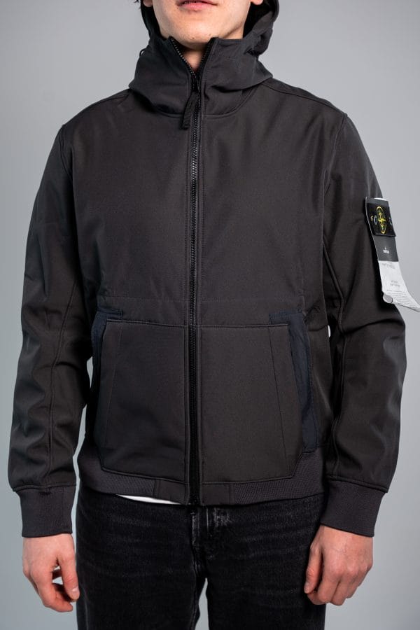 Stone Island – Soft Shell-R Antracite