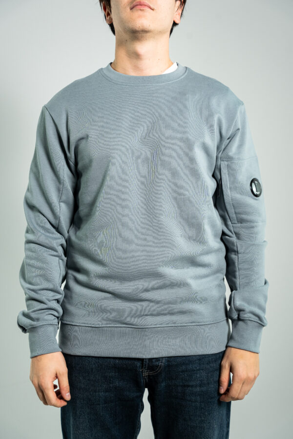 CP COMPANY – Basic Sweater Smoke Grey