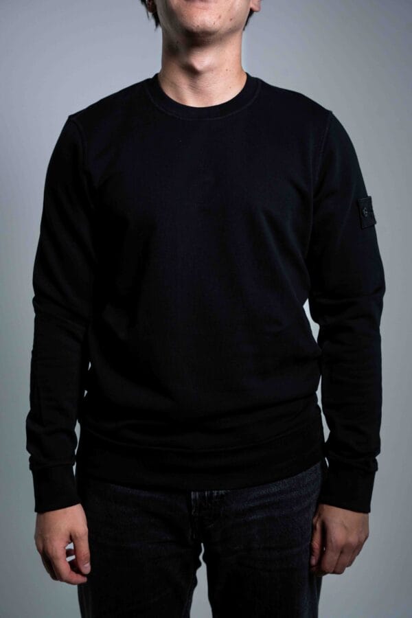 Stone Island – Ghost Sweater Black