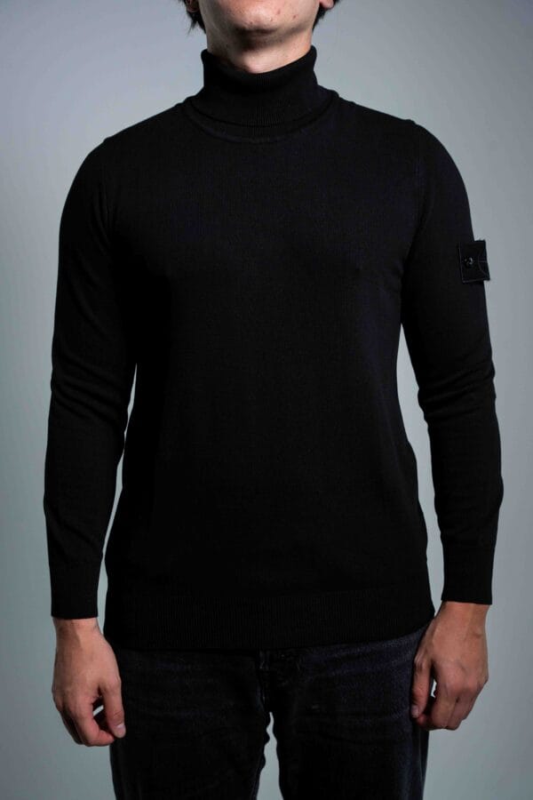 Stone Island – Turtleneck Ghost Black