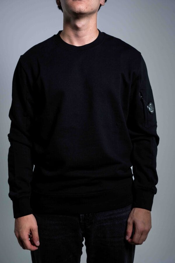 CP COMPANY - Basic Sweater Black