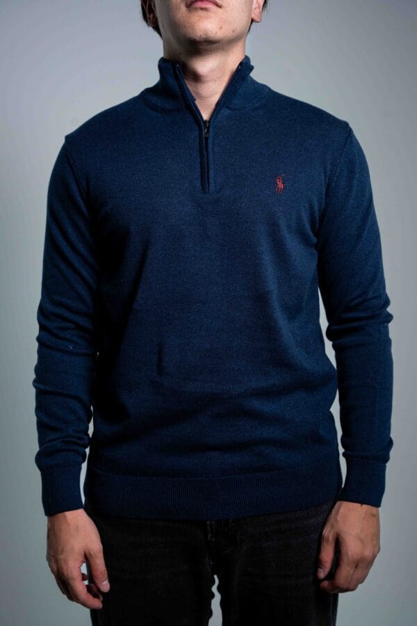 Ralph Lauren - Knitted Halfzip Sweater Navy Blue