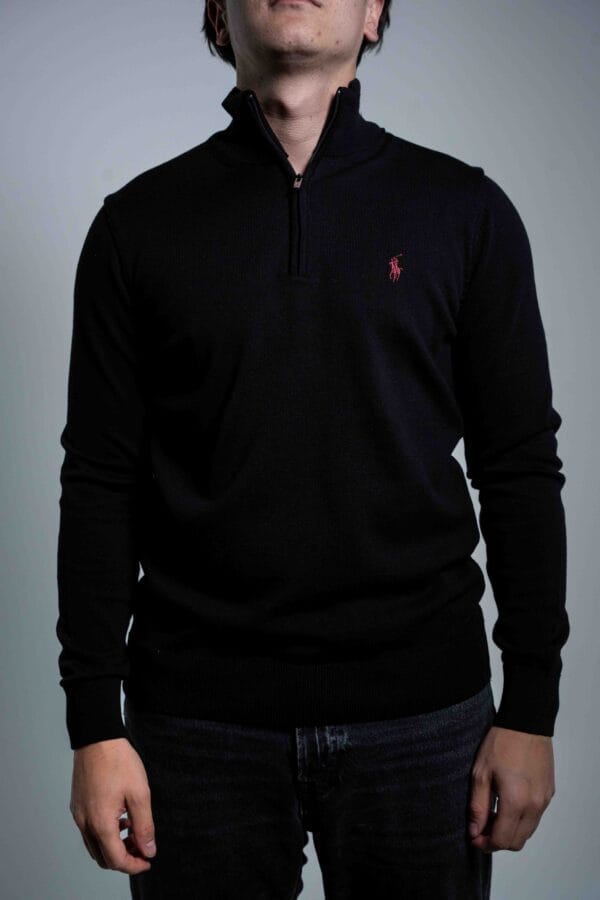 Ralph Lauren - Knitted Halfzip Sweater Black