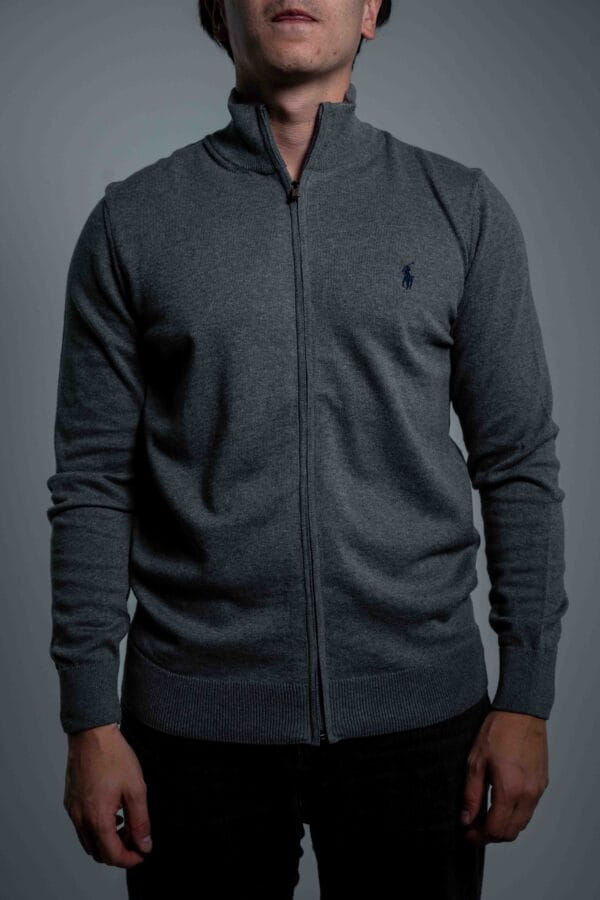 Ralph Lauren - Knitted Fullzip Sweater Grey