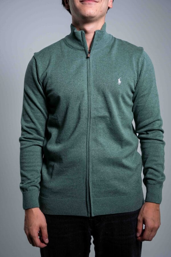 Ralph Lauren - Knitted Fullzip Sweater Green
