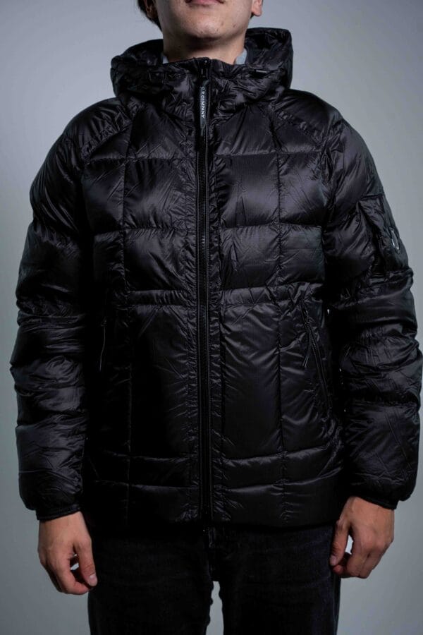 CP Company – D.D. Shell Hooded Down Jacket Black