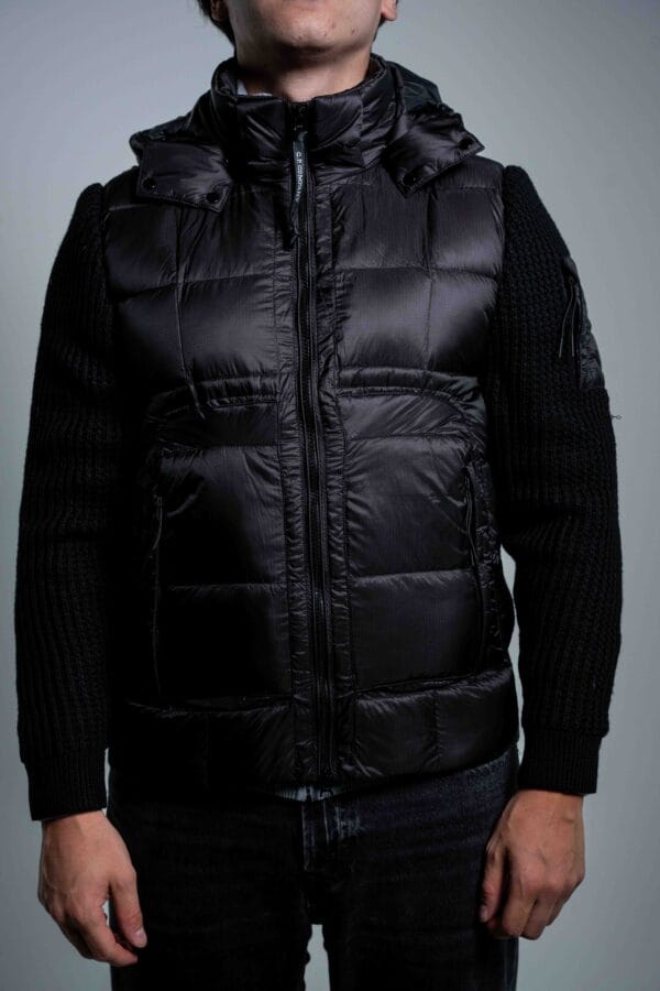 CP Company – Lens Cardigan Black