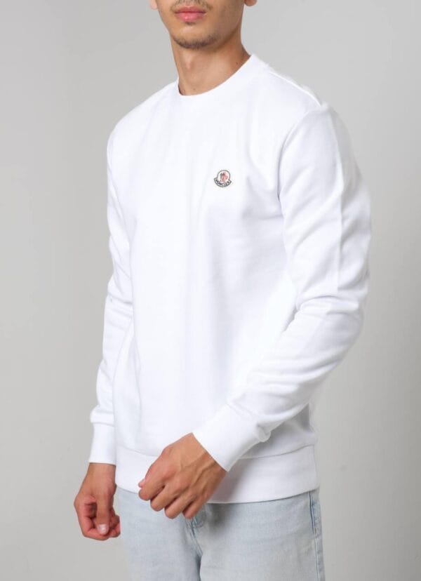 Moncler – Sweater White tweede afbeelding