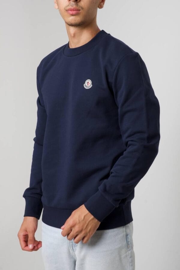 Moncler – Sweater Navy Blue tweede afbeelding