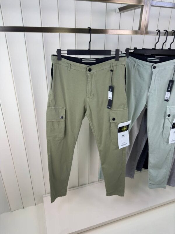 Stone Island – Cargo Pants Army Green