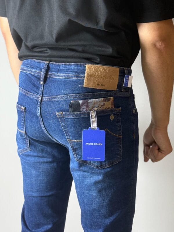 Jacob Cohen – Jeans Bard Beige Label tweede afbeelding