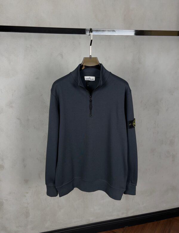 Stone Island – Halfzip Sweater Anthracite