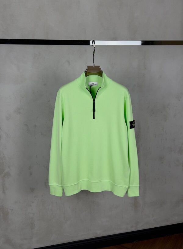 Stone Island – Halfzip Sweater Lime