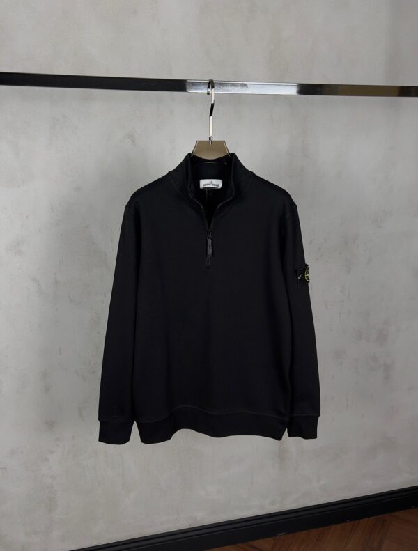 Stone Island – Halfzip Sweater Black