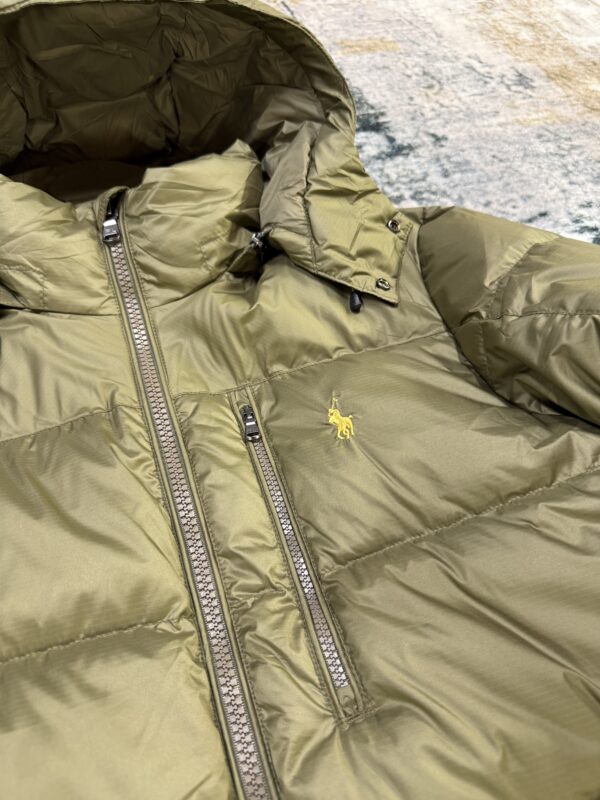 Ralph Lauren – Down Jacket Army Green tweede afbeelding
