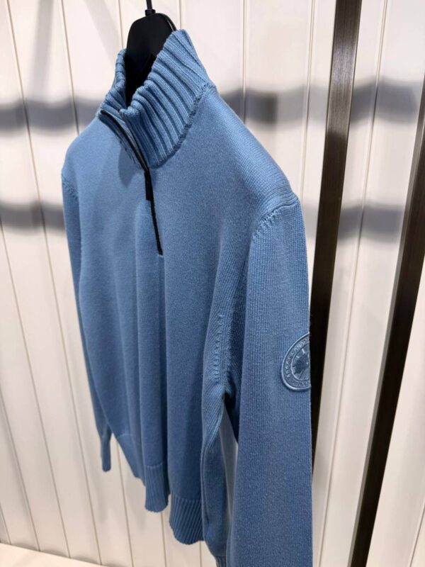 Canada Goose – Halfzip Sweater Indigo tweede afbeelding