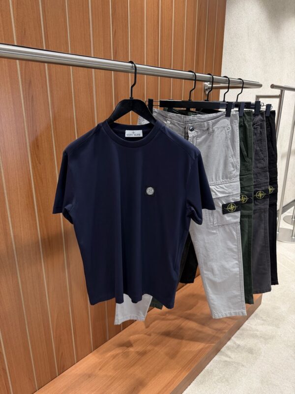 Stone Island – Basic T-Shirt Navy Blue