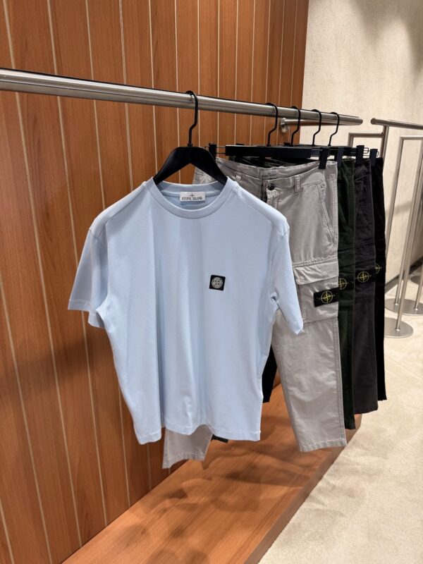 Stone Island – Basic T-Shirt Light Blue