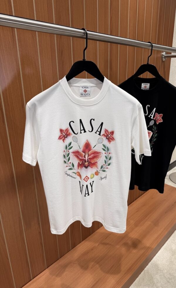 Casablanca – Flower T-Shirt White
