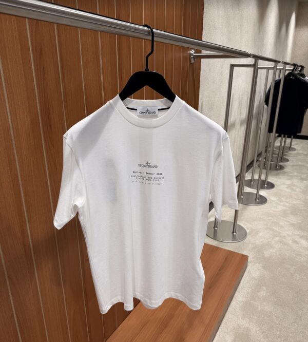 Stone Island – SS26 T-shirt Ecru