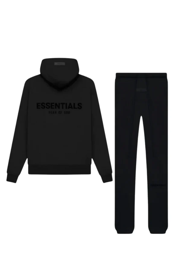 Fear of God – Essentials Tracksuit Black on Black 669/670