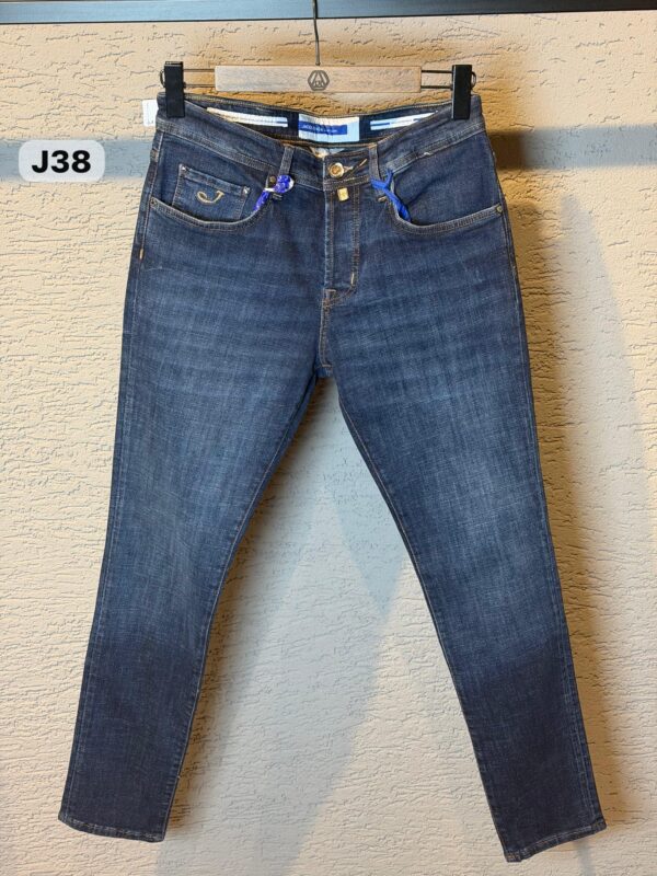 Jacob Cohen – Jean Bard Beige Square Label tweede afbeelding