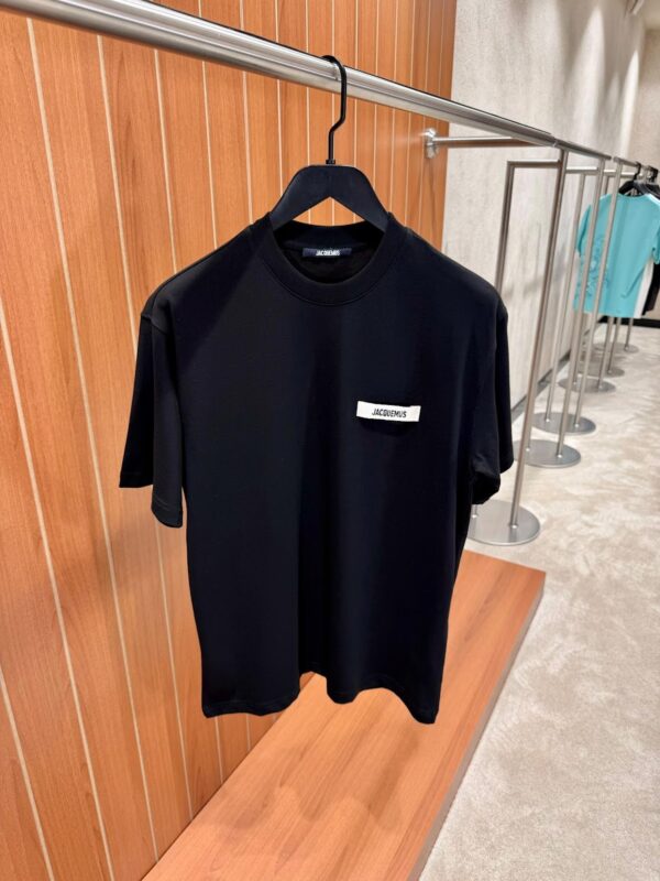 Jacquemus – Gross Grain T-Shirt Black
