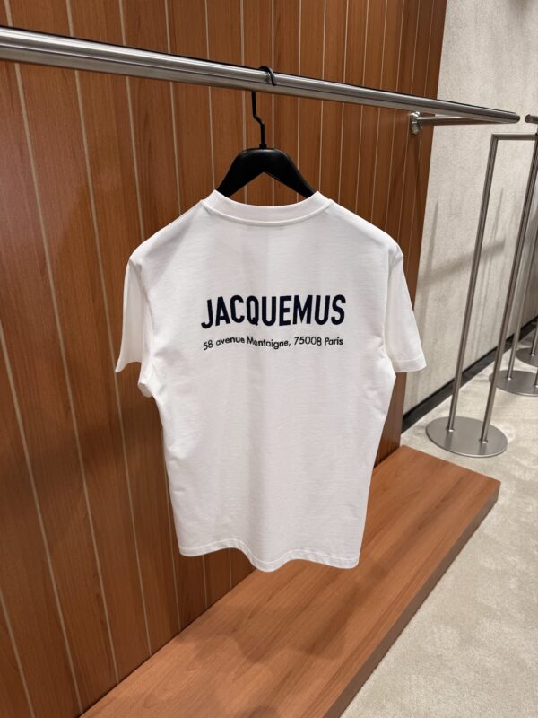Jacquemus – Paris T-shirt White tweede afbeelding