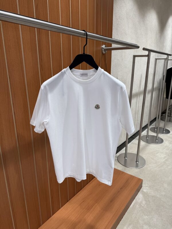 Moncler – Basic T-Shirt White