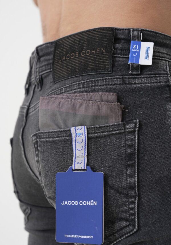 Jacob Cohen – Jean Bard Black Ribbed Label