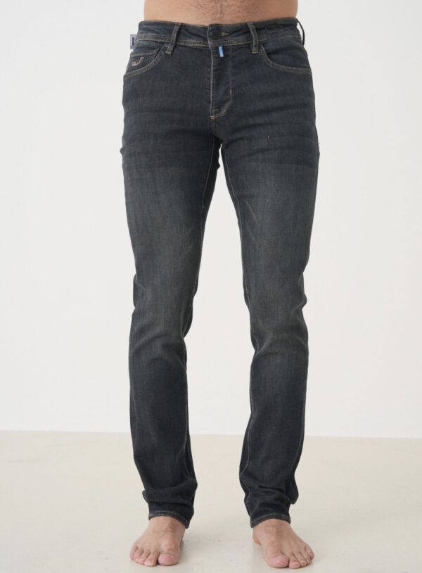 Jacob Cohen – Jean Bard Dark Blue Green ribbed Label tweede afbeelding