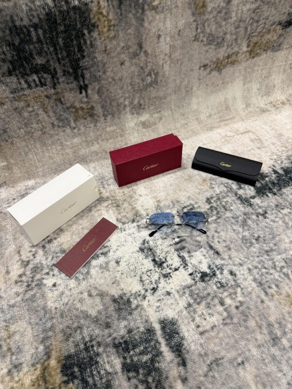 Cartier – Sunglasses Blue 21 tweede afbeelding