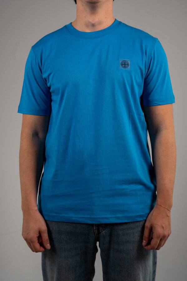 Stone Island – Ghost Basic T-Shirt Blue