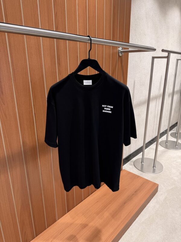 Drôle de Monsieur – Slogan T-shirt Black